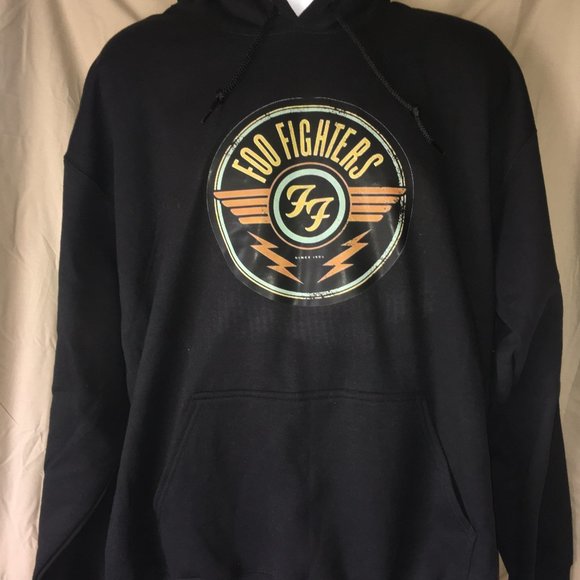 Foo Fighters Large Black Hoodie Sweatshirt - Picture 1 of 2